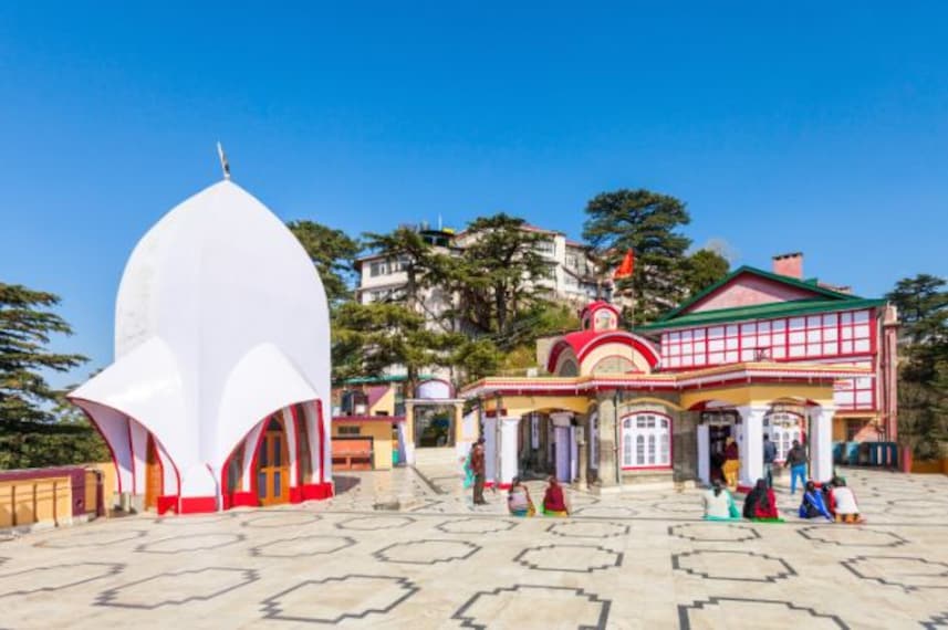 Shimla Kalibari Temple Landscape Image